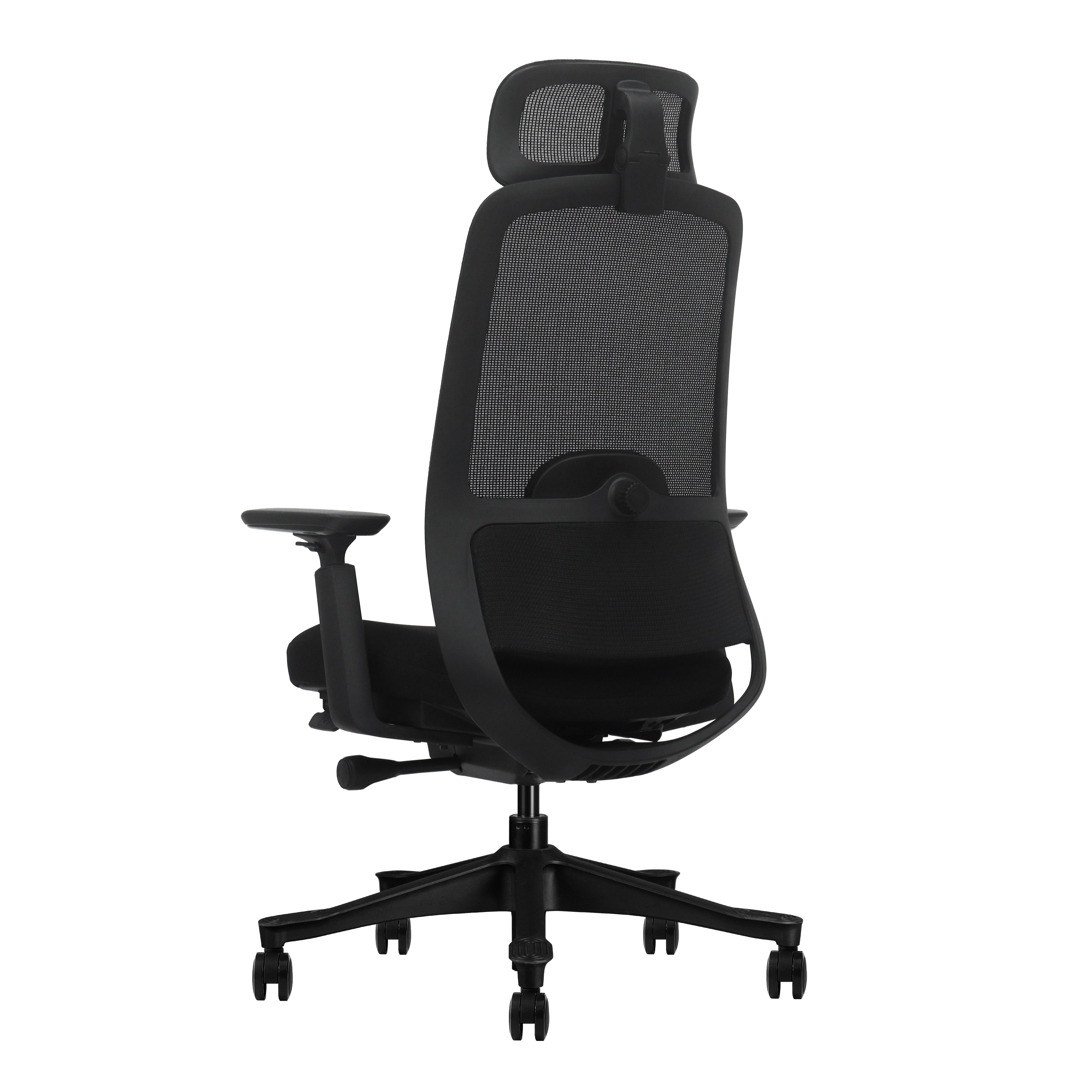 Fotel biurowy ergonomiczny V3 Premium Slide czarny