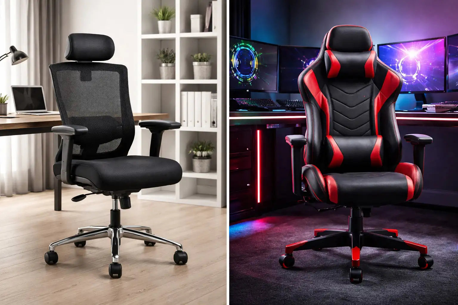 Fotel gamingowy vs. biurowy – co lepsze?