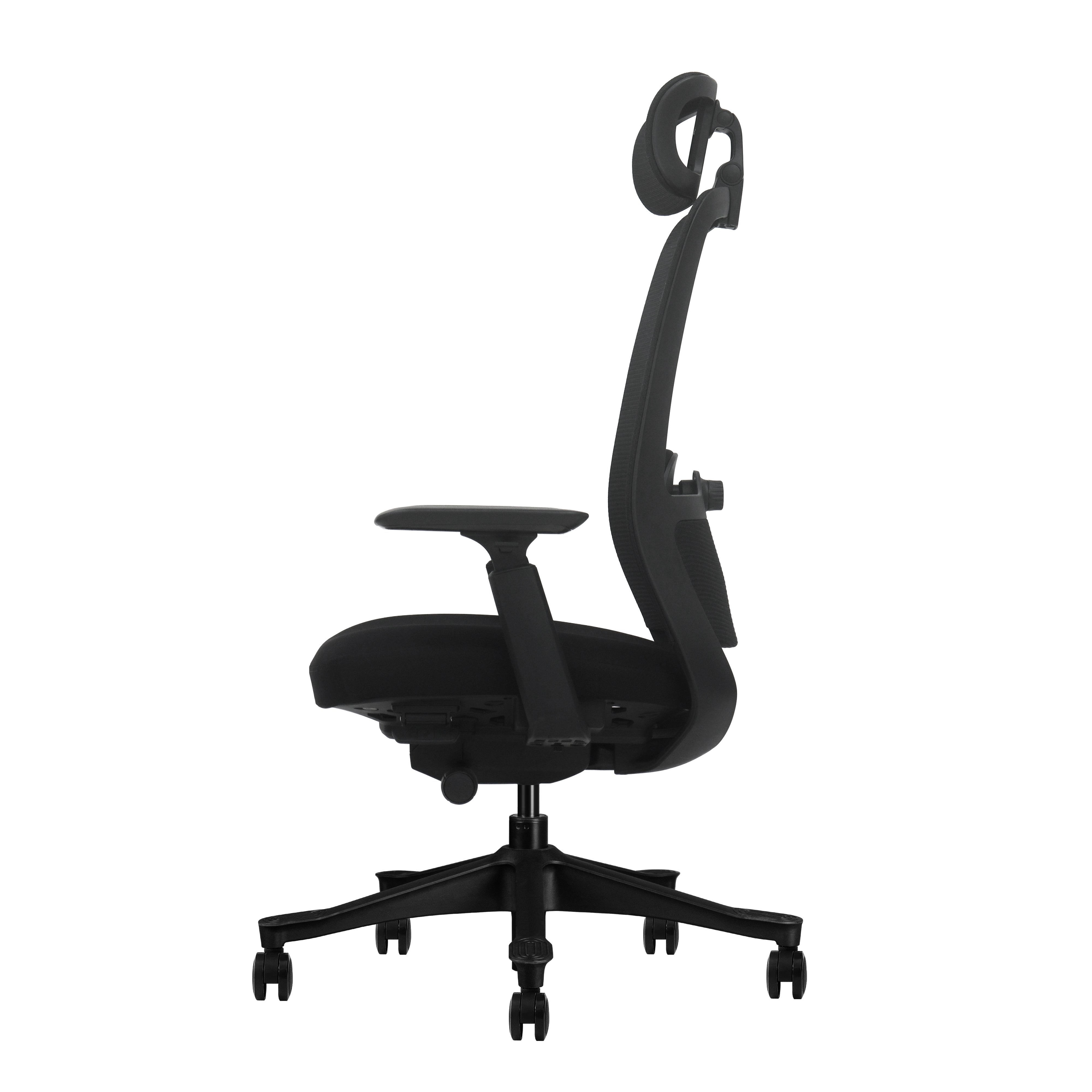 Fotel biurowy ergonomiczny V3 Premium Slide czarny