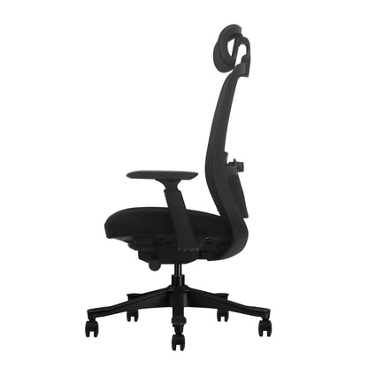 Fotel biurowy ergonomiczny V3 Premium Slide czarny