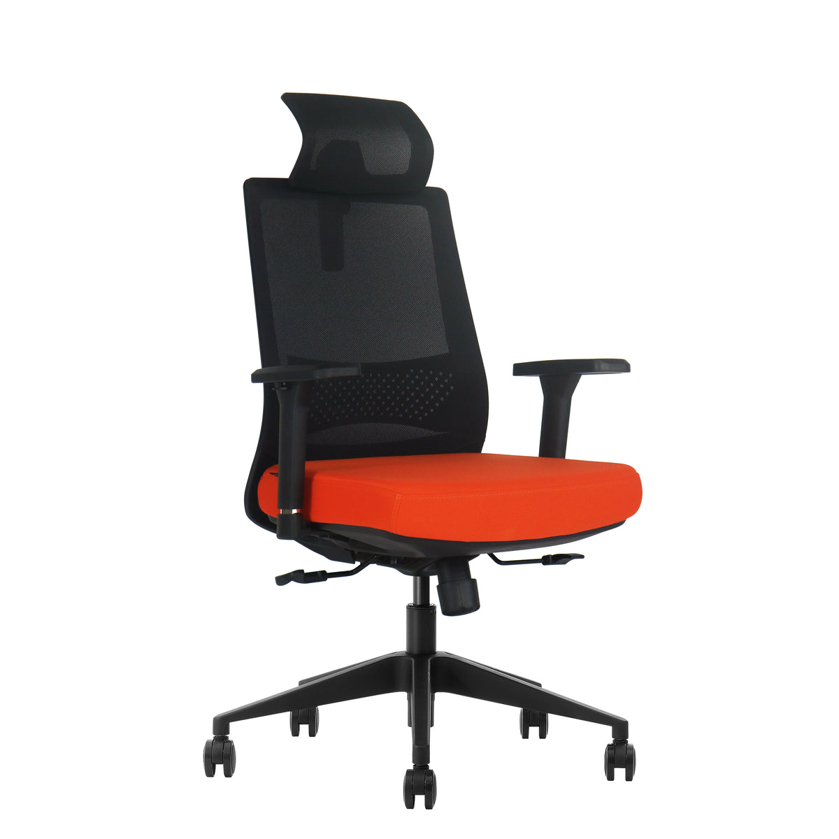 Fotel biurowy ergonomiczny GK3 Premium Slide pomarańczowy